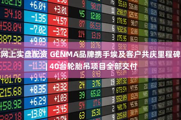网上实盘配资 GENMA品牌携手埃及客户共庆里程碑 | 40台轮胎吊项目全部交付