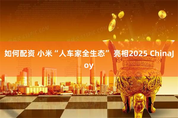 如何配资 小米“人车家全生态” 亮相2025 ChinaJoy